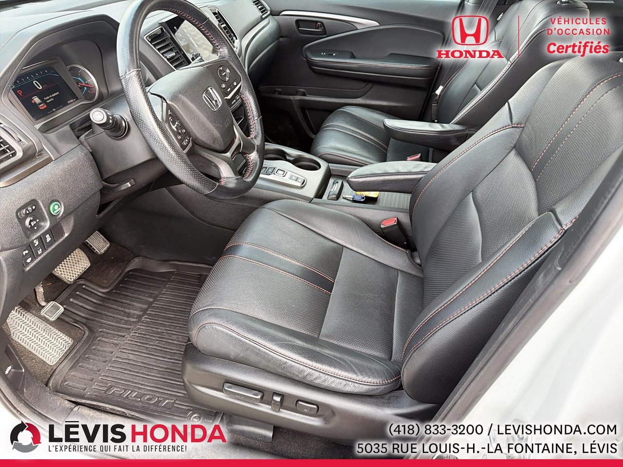 Honda Pilot TrailSport TI 2022 Blanc Lévis - photo #23