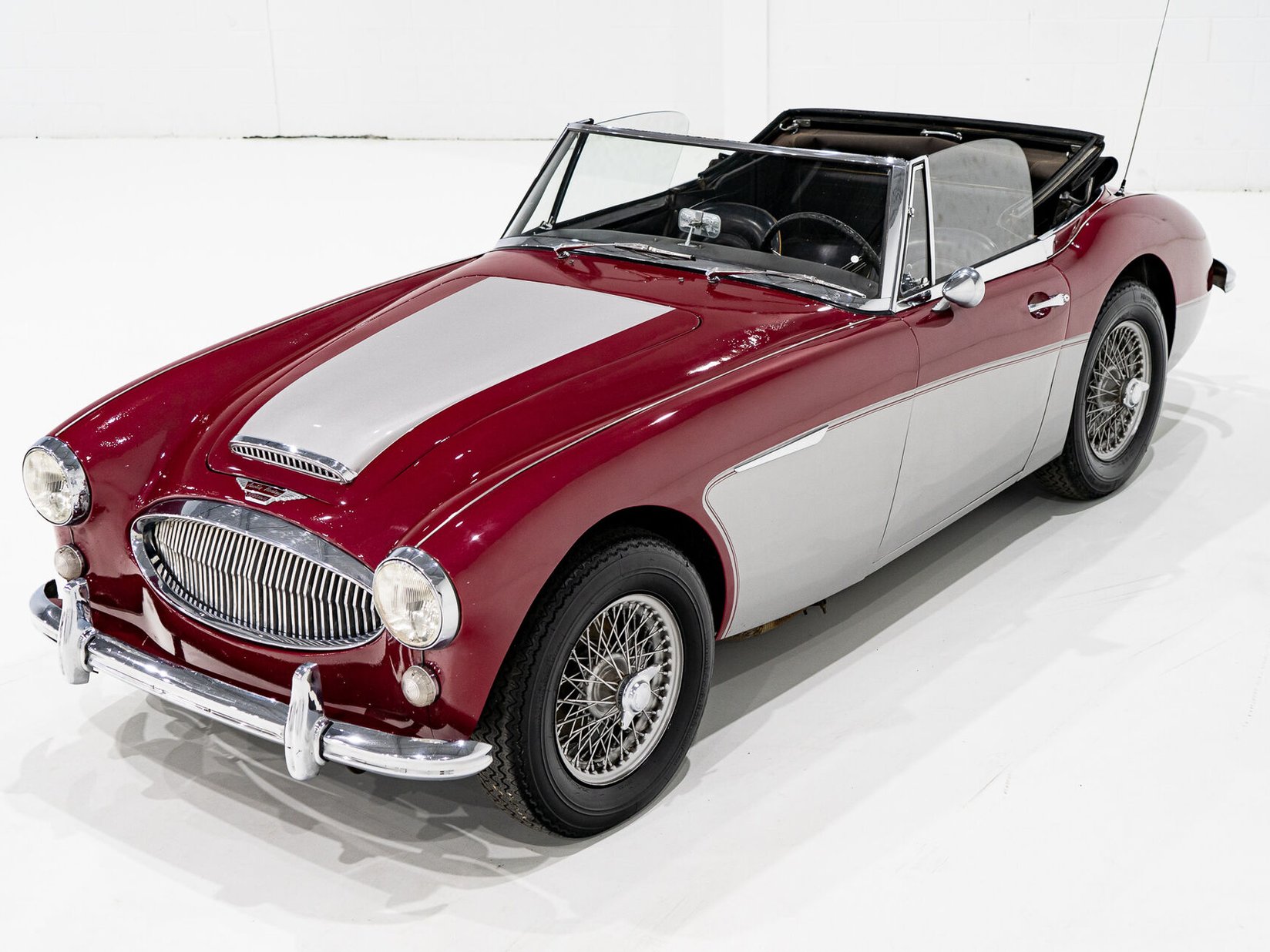 1960 Austin Healey 3000MKIII Project Car **PRIX EN USD** Red Montreal - photo #34