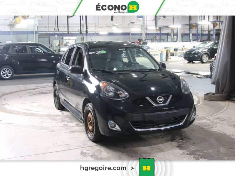 Nissan MICRA S GR ÉLEC A/C BLUETOOTH CAMÉRA 2017 Noir