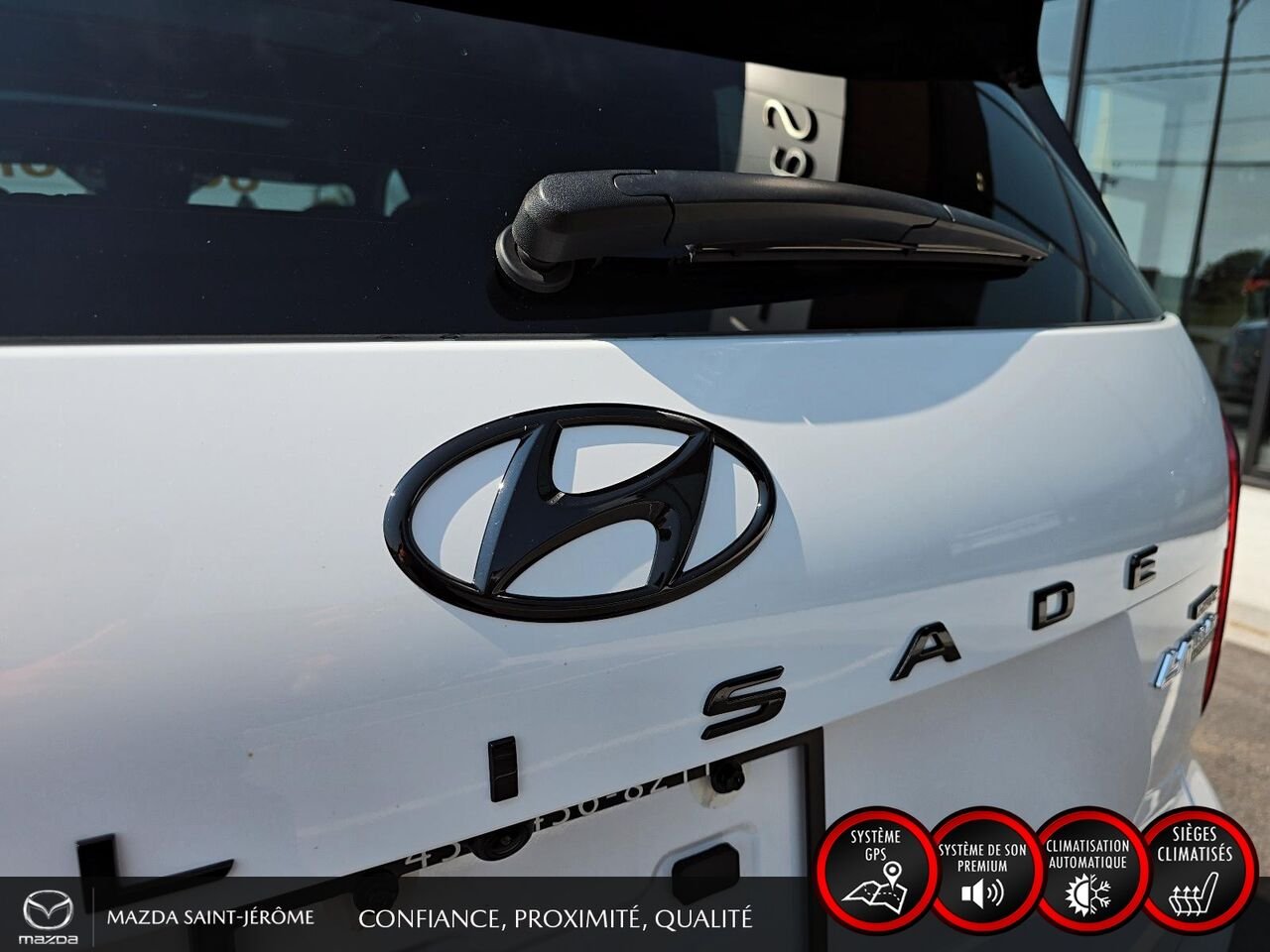 Hyundai Palisade ULTIMATE CALLIGRAPHY NUIT | 7 PLACES | TOIT PANO | AWD | 2025 Blanc Saint-Jérôme - photo #7