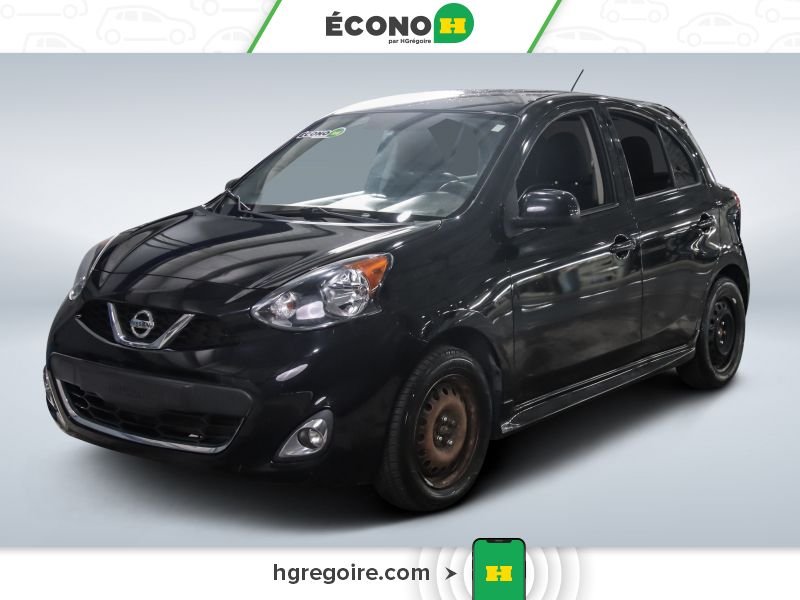 Nissan MICRA 2017 Noir Saint-Eustache - photo #2