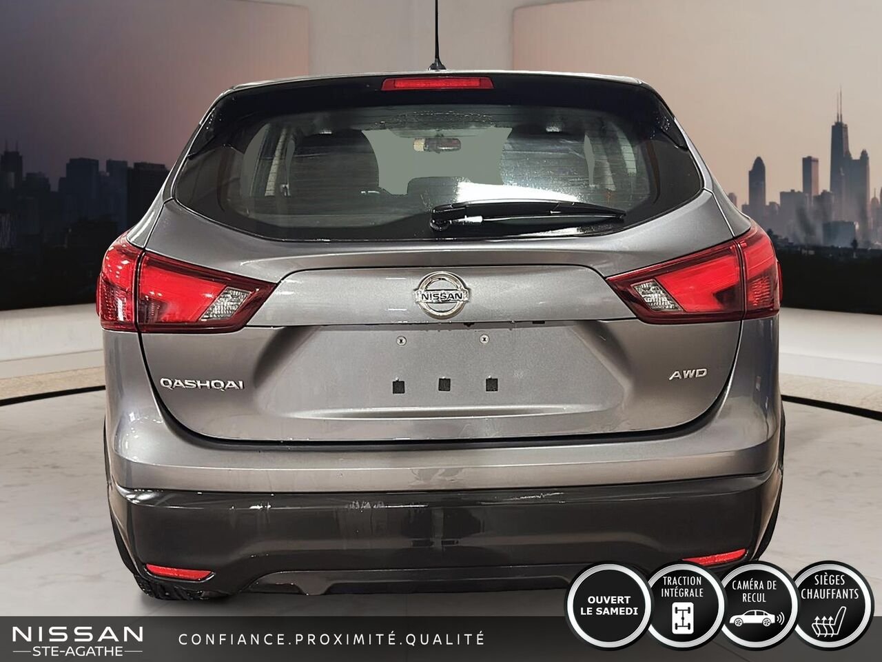 2019 Nissan Qashqai Grey Ste-Agathe des Monts - photo #3