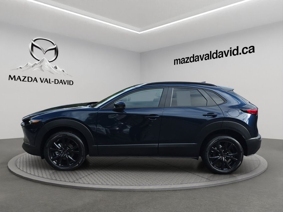 Mazda CX-30 GT TI avec moteur turbo, KURO 2026 Bleu cristal foncé mica