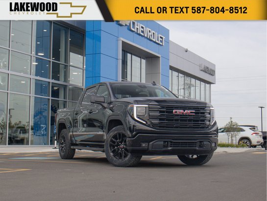 2024 GMC Sierra 1500 Elevation Black 3.0L Duramax | Heated Bucket Seats Black