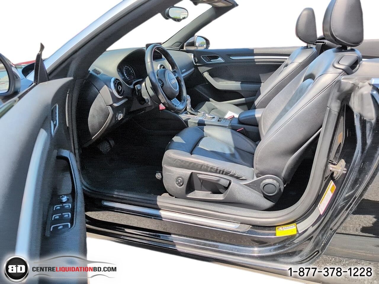 2015 Audi A3 2.0T Progressiv TSI QUATTRO CONVERTIBLE | BD0240 Black Granby - photo #10