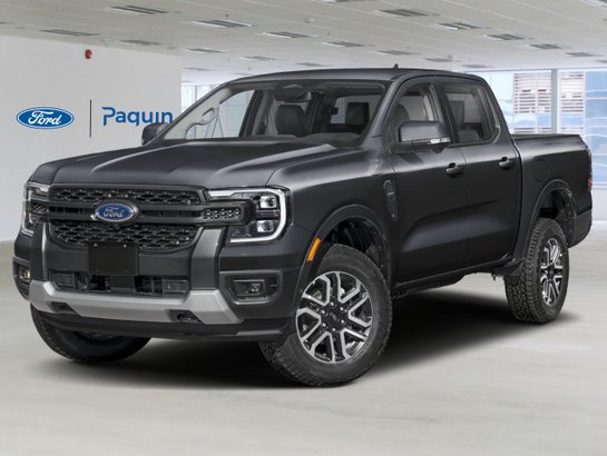 Ford Ranger LARIAT cabine SuperCrew 4RM caisse de 5 pi 2026 Noir ombre