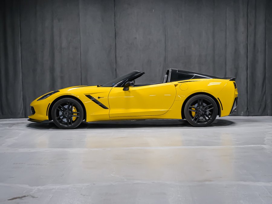 2019 Chevrolet Corvette Z51 2LT Yellow