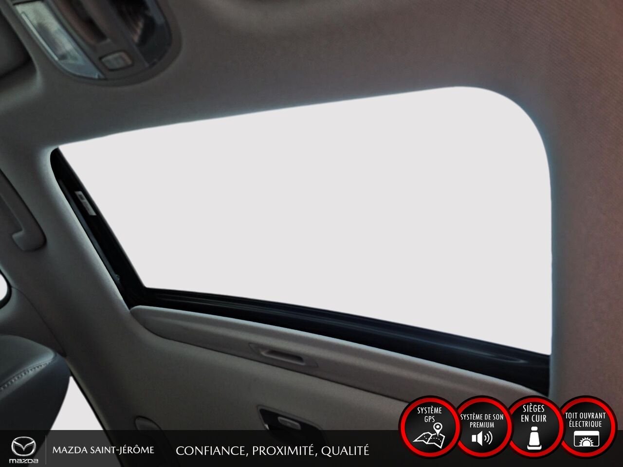 Hyundai Ioniq hybride rechargeable Ultimate | TOIT OUVRANT | CUIR | 2020 Blanc Saint-Jérôme - photo #18