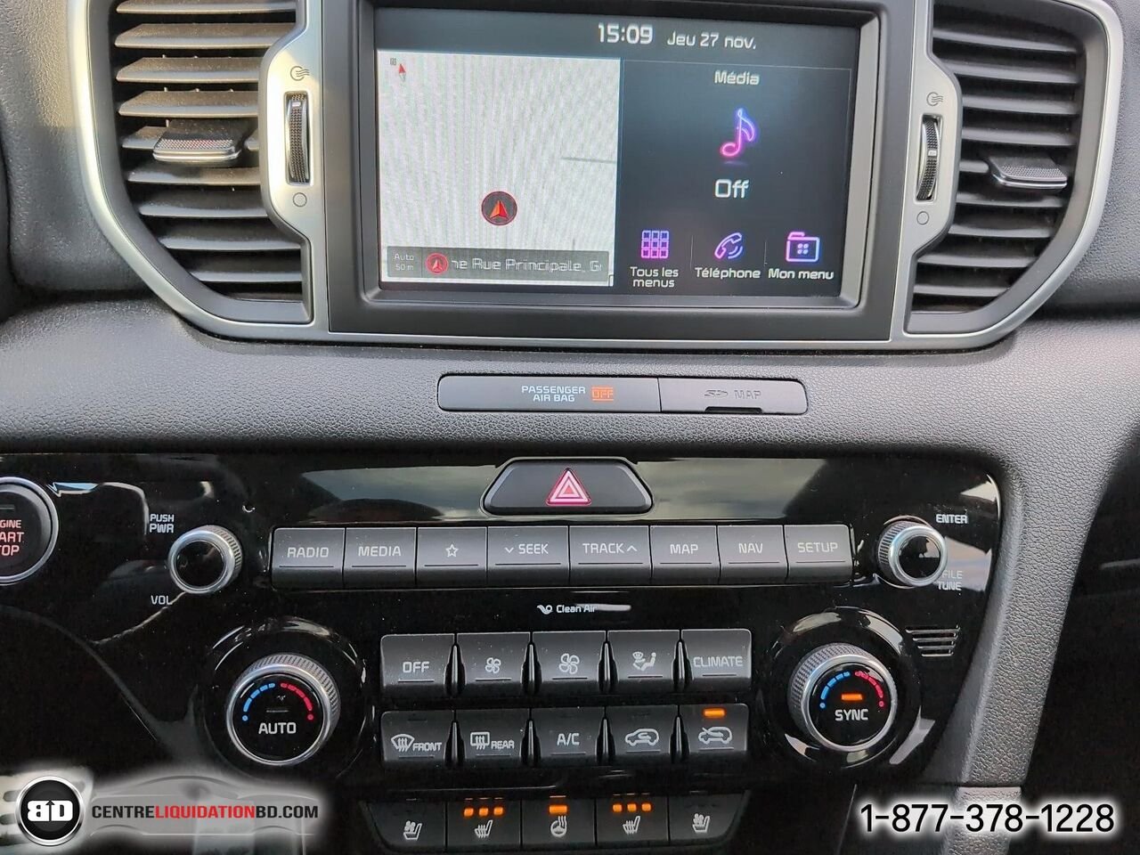 Kia Sportage SX Turbo TI avec noir | BD0036 2018 Rouge Granby - photo #19