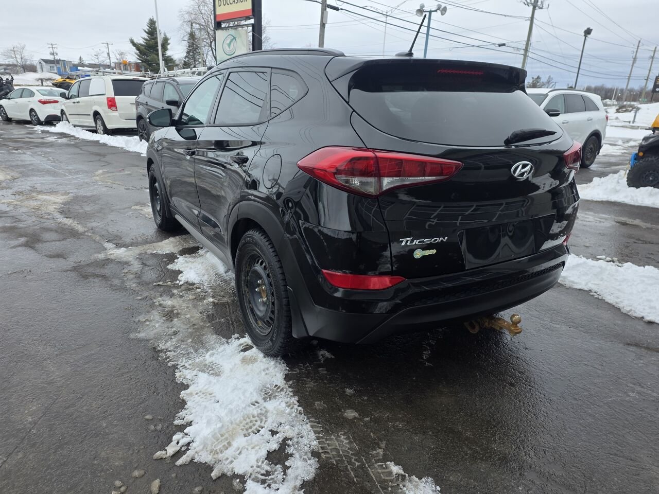 2017 Hyundai Tucson Black  - photo #3