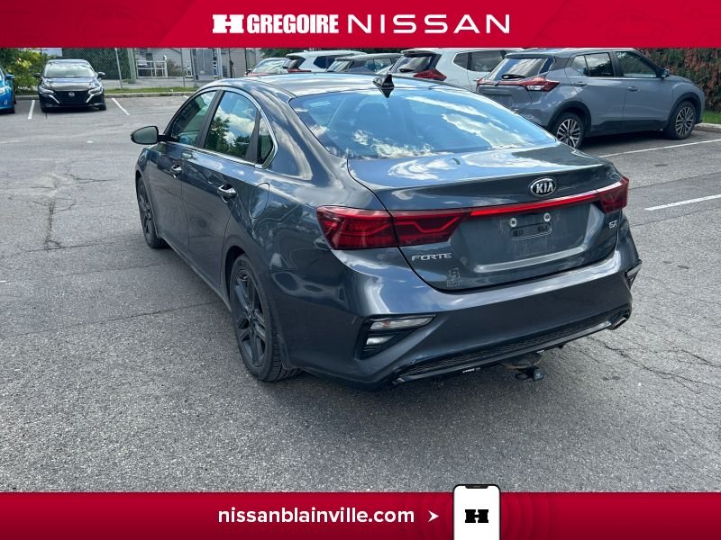 Kia Forte BA6396 | EX 1 PROPRIO 0 ACCIDENT 2021 Gris Laval - photo #12