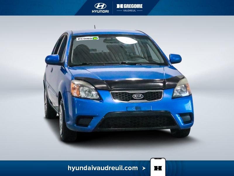 Kia Rio 4dr Sdn Auto EX 2011 Bleu