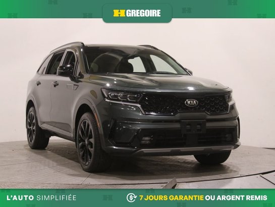 Kia Sorento EX AWD AUTO A/C CUIR TOIT NAV MAGS CAM RECUL BLEUT 2021 Vert