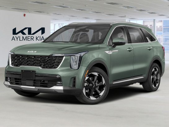 KIA Sorento hybride 2026 2026 Vert paysage urbain
