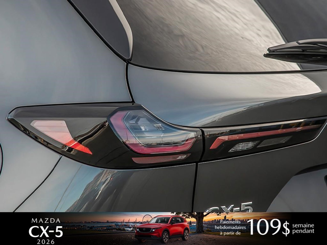 Mazda CX-5 JM3KMCHA6T0166241 2026 Gris mécanique métallisé Mirabel - photo #9