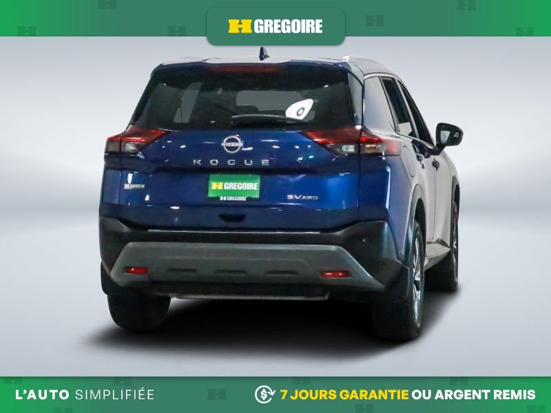 Nissan Rogue 823654 | SV Moonroof GR ELECT BLUETOOTH CAM RECUL A/C TOIT 2023 Bleu Laval - photo #8
