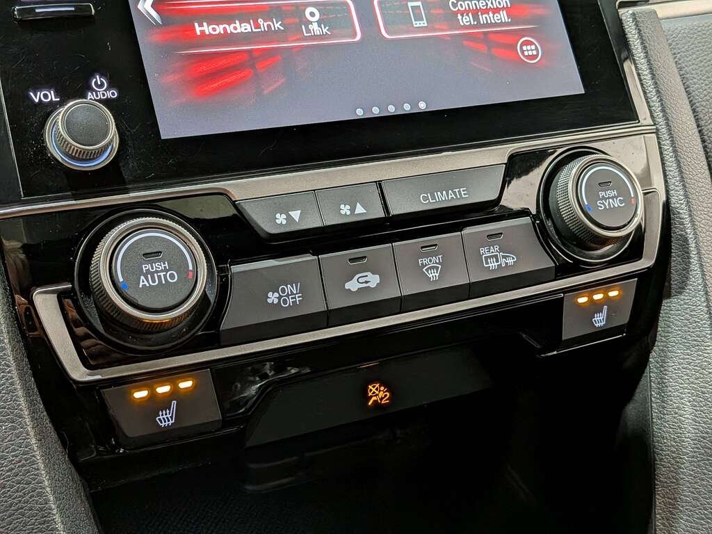 2019 Honda Civic Hatchback Sport Manual White Val-David - photo #26
