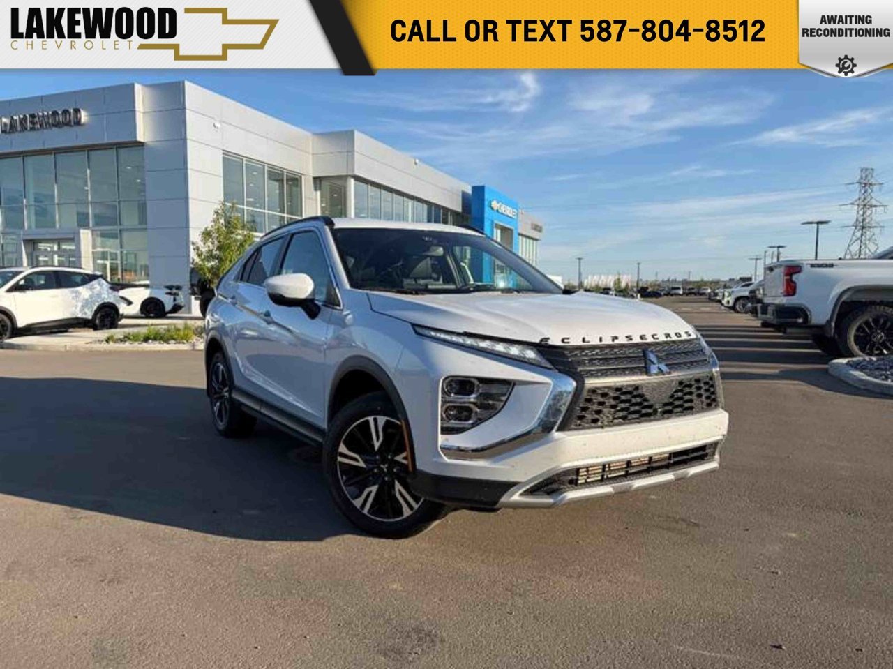 2025 Mitsubishi Eclipse Cross SEL S-AWC White Sherwood Park - photo #0