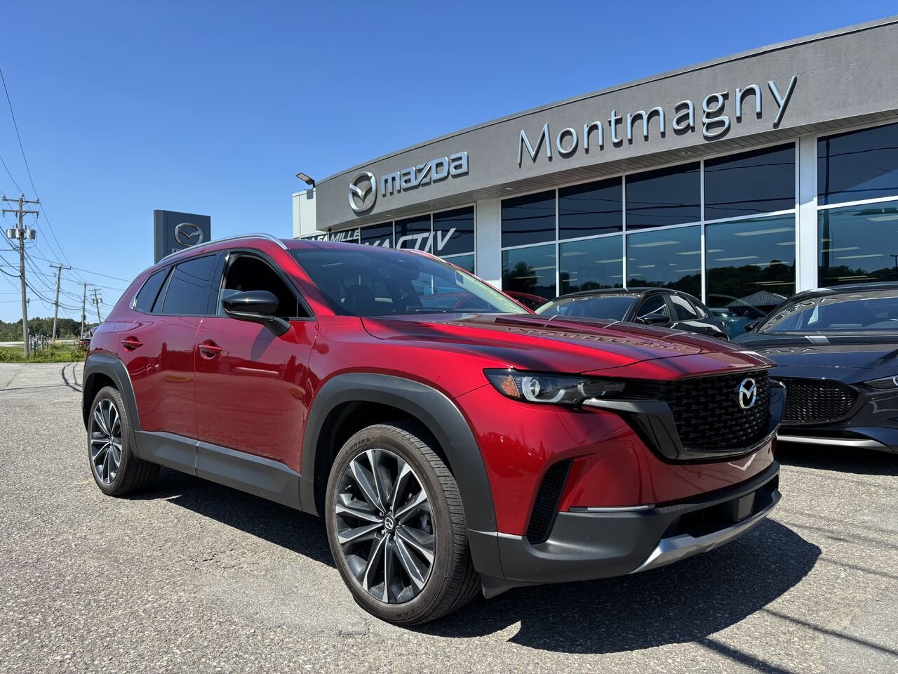 Mazda CX-50 GT TI avec moteur turbo 2024 Rouge Montmagny - photo #0