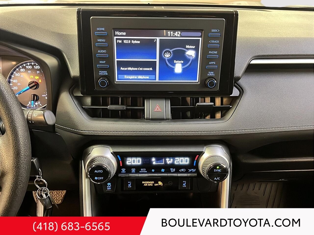 Toyota RAV4 Hybride 100776A-97 | LE, AWD 2022 Gris Québec - photo #11