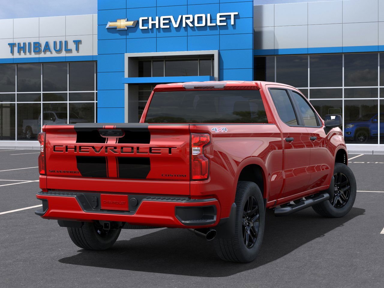 2024 Chevrolet Silverado 1500 Personnalisée Red Hot Saint-Eustache - photo #3