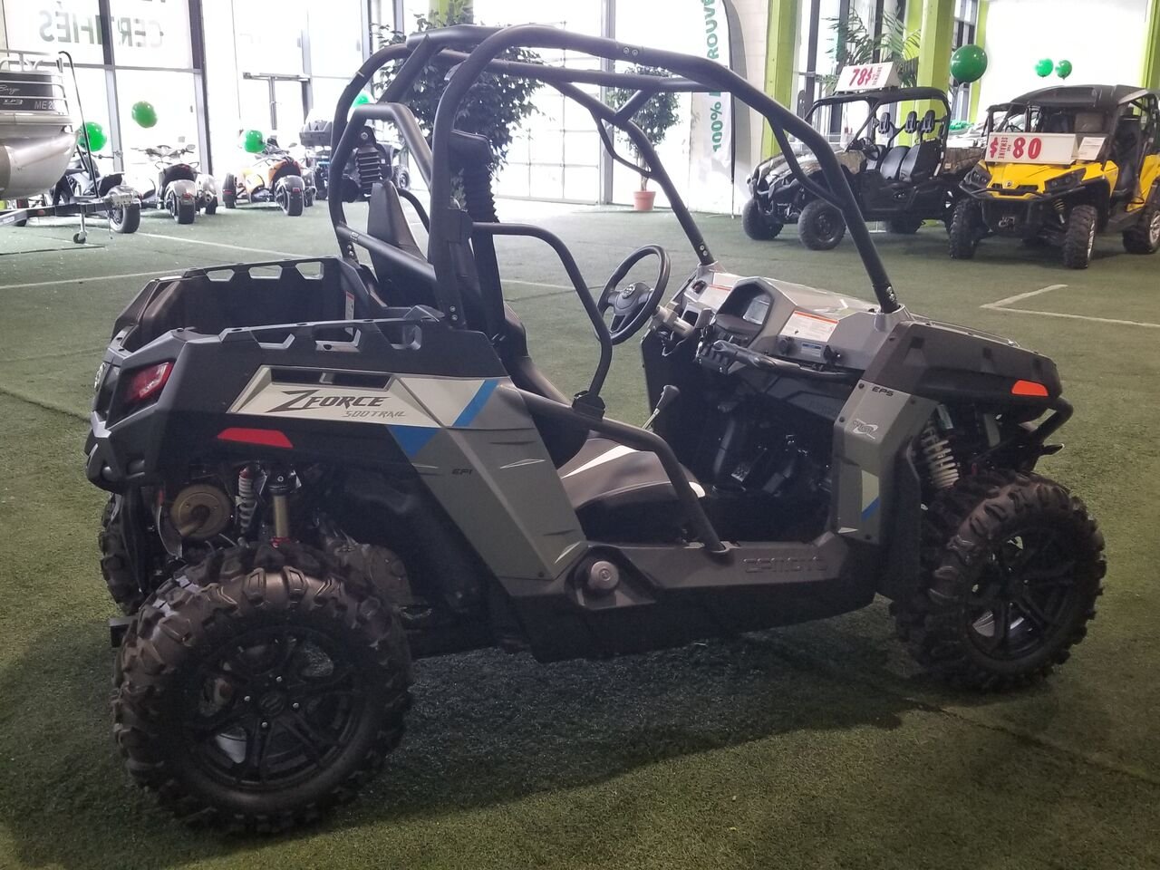 2022 CF MOTO ZForce Grey  - photo #11