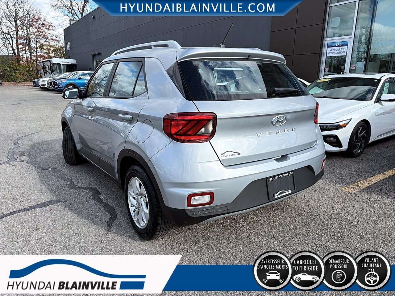 2023 Hyundai Venue Silver Blainville - photo #5