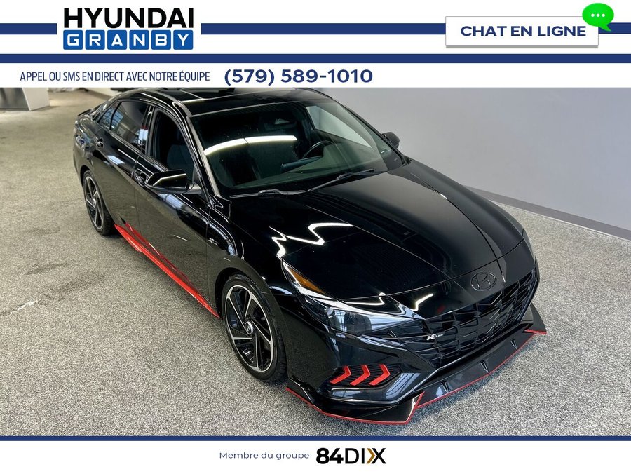 Hyundai Elantra N Line 1.6T DCT 2021 Noir
