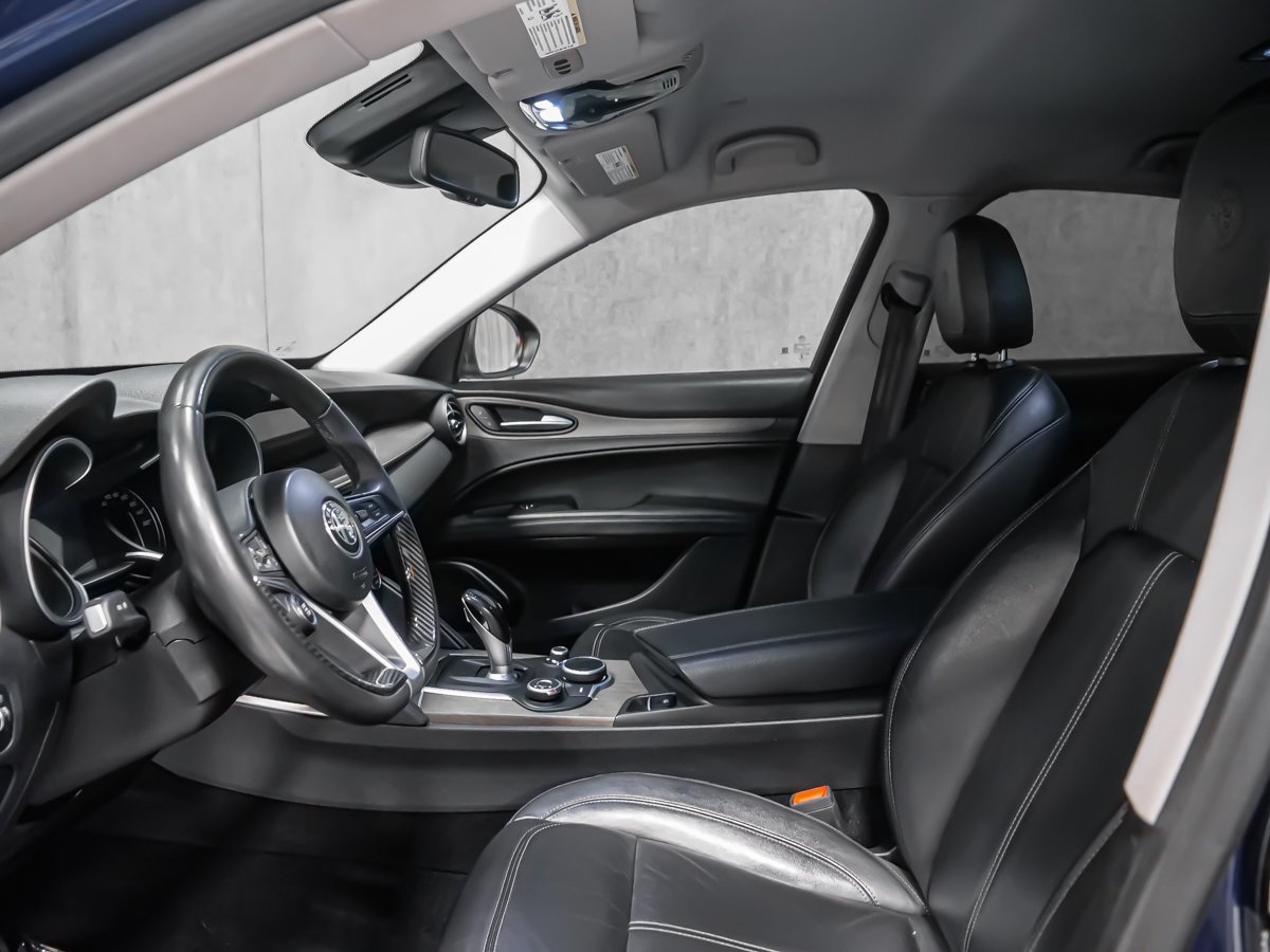 Alfa Romeo Stelvio Ti BARRE DE TOIT DÉMARREUR A DISTANCE 2018 Bleu Montréal - photo #17