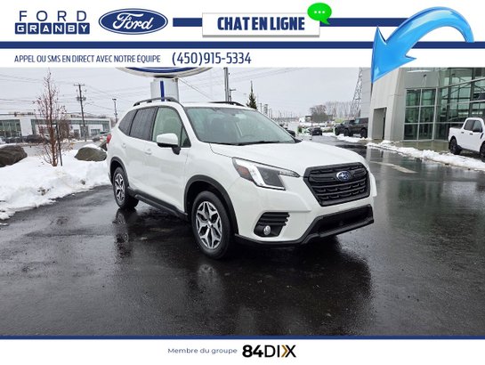 Subaru Forester Tourisme CVT 2023 Blanc