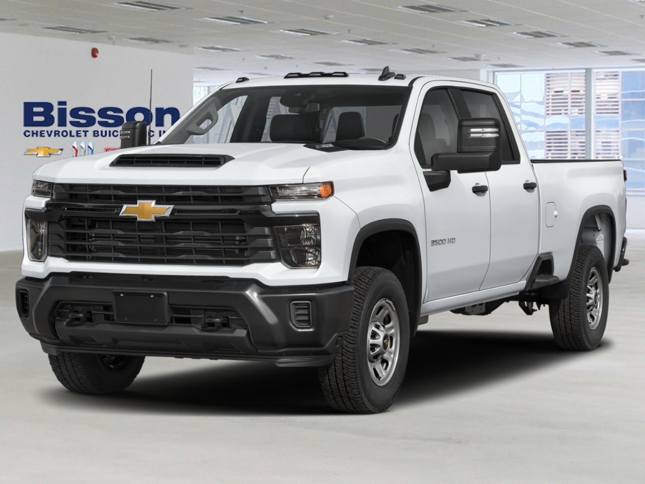 Chevrolet Silverado 3500HD LT cabine multiplace 4RM 172 po 2026 Blanc Thetford Mines - photo #0