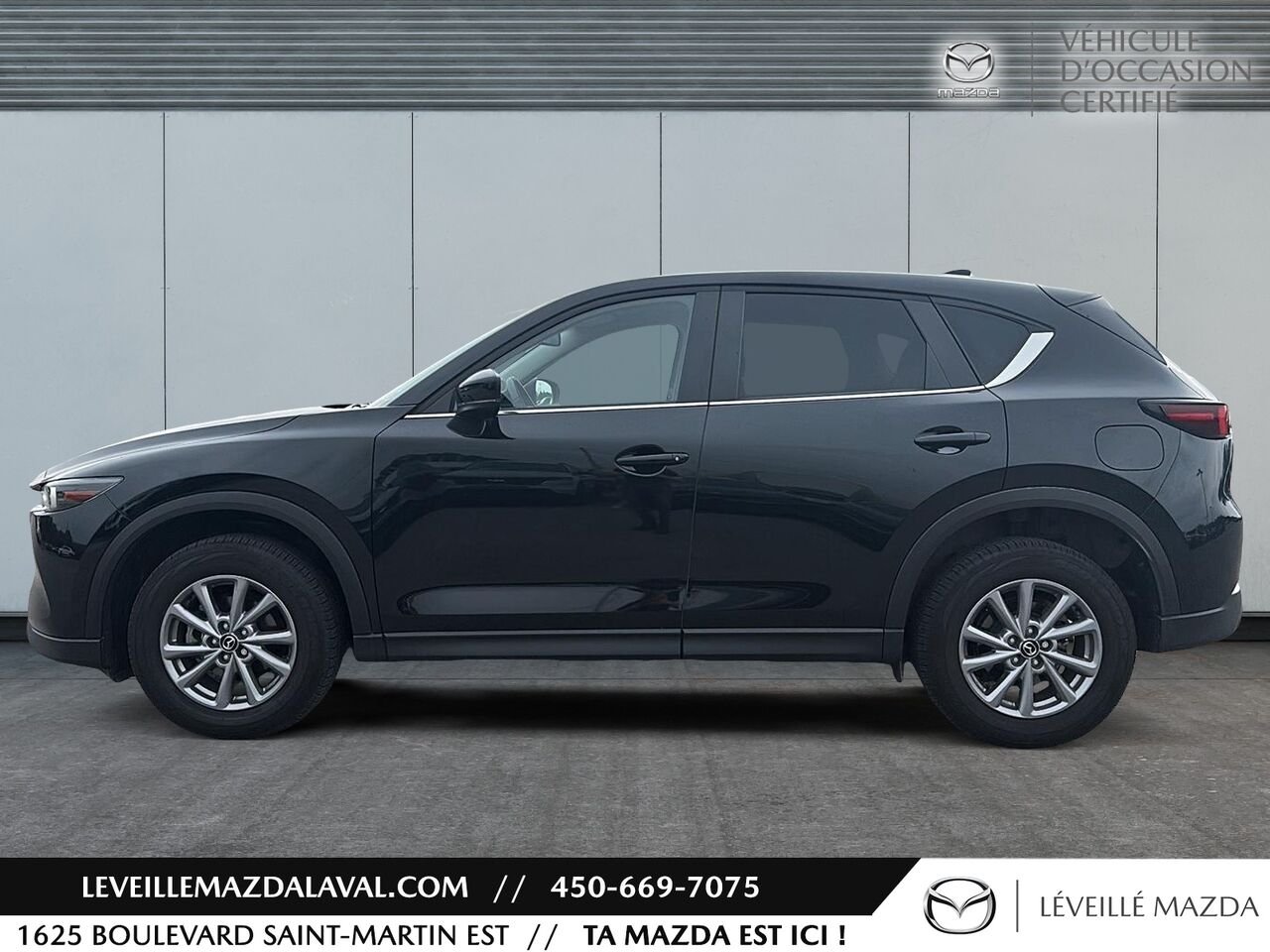 2024 Mazda CX-5 GS TI sans désactivation de cylindres Black Laval - photo #8