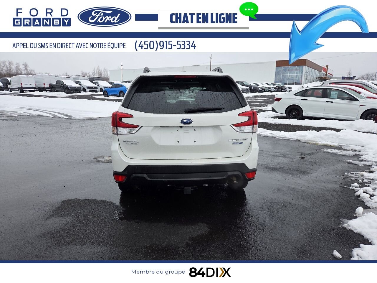 Subaru Forester 2023 Blanc Granby - photo #5