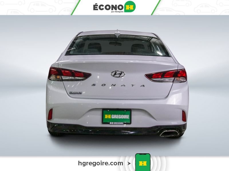 Hyundai Sonata 2018 Blanc Blainville - photo #5