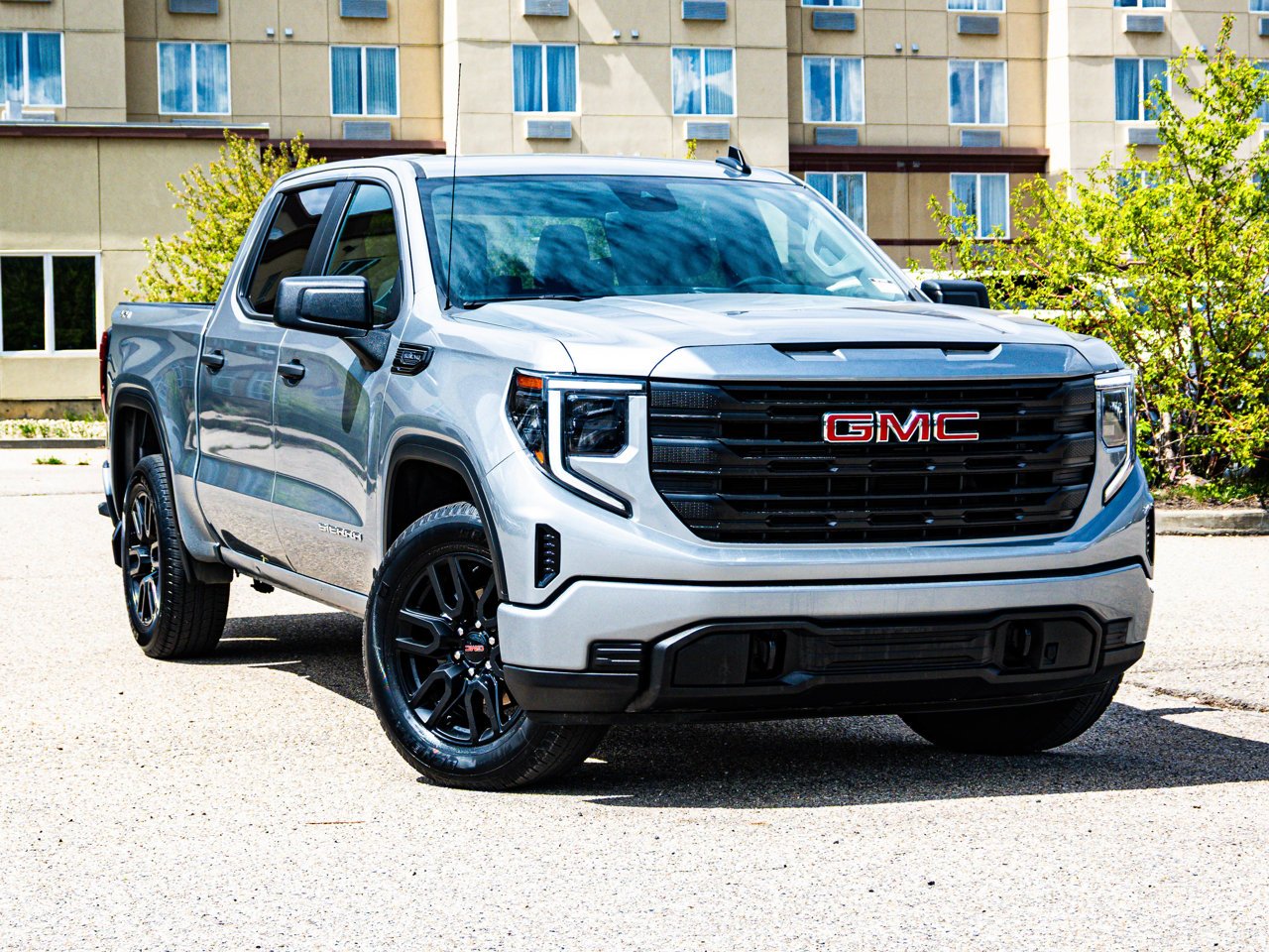2024 GMC Sierra 1500 4WD Crew Cab 147 Pro Grey Sherwood Park - photo #1