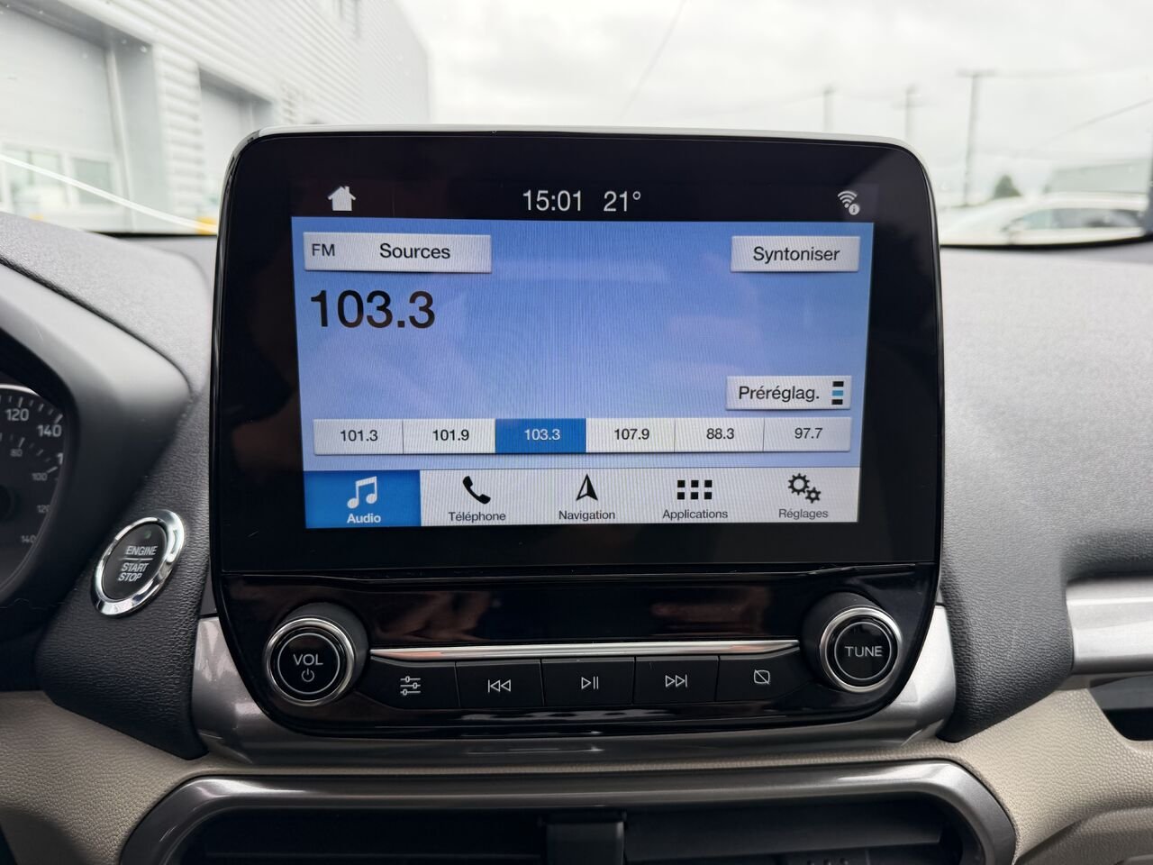 Ford EcoSport 2018 Blanc Saint-Eustache - photo #9