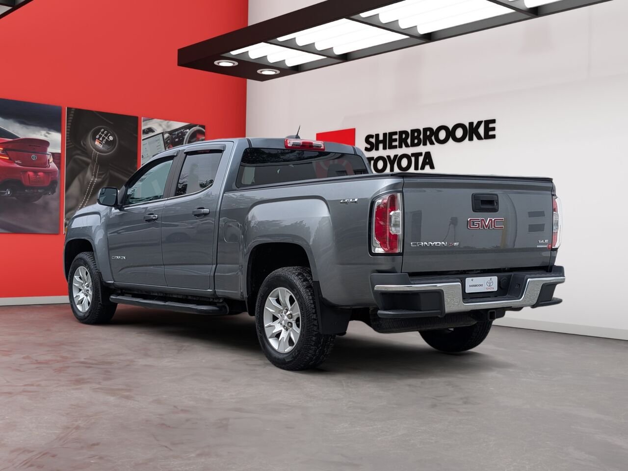 2018 GMC Canyon 1GTG6CEN7J1209170 Grey Sherbrooke - photo #4