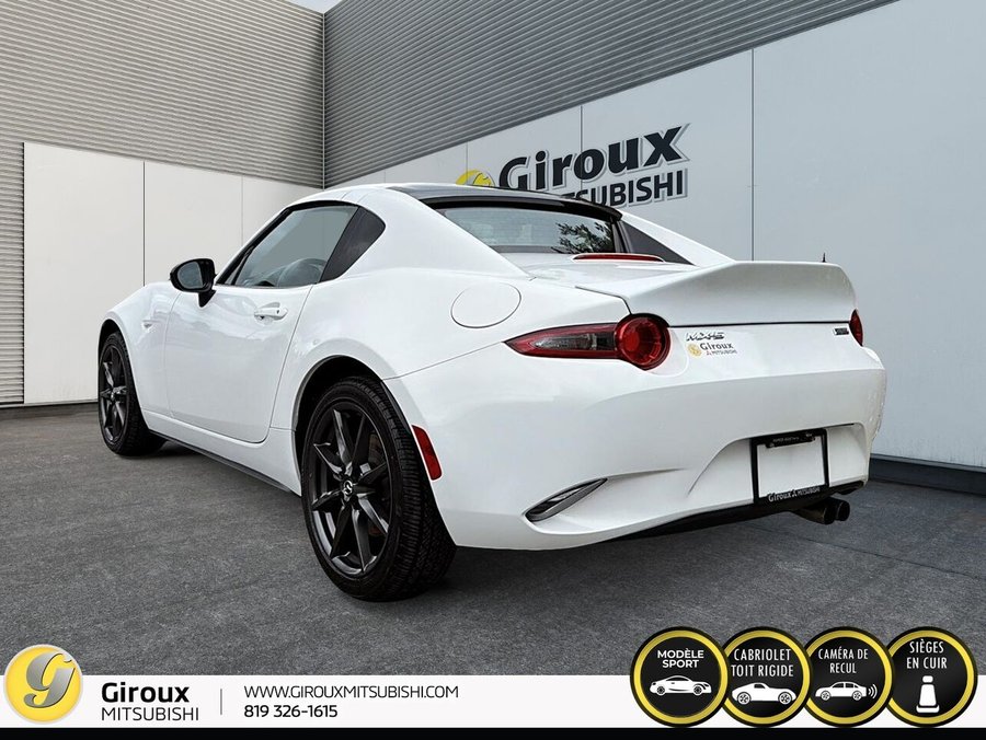 2017 Mazda MX-5 RF GS à toit fuyant rétractable 2 portes BM White