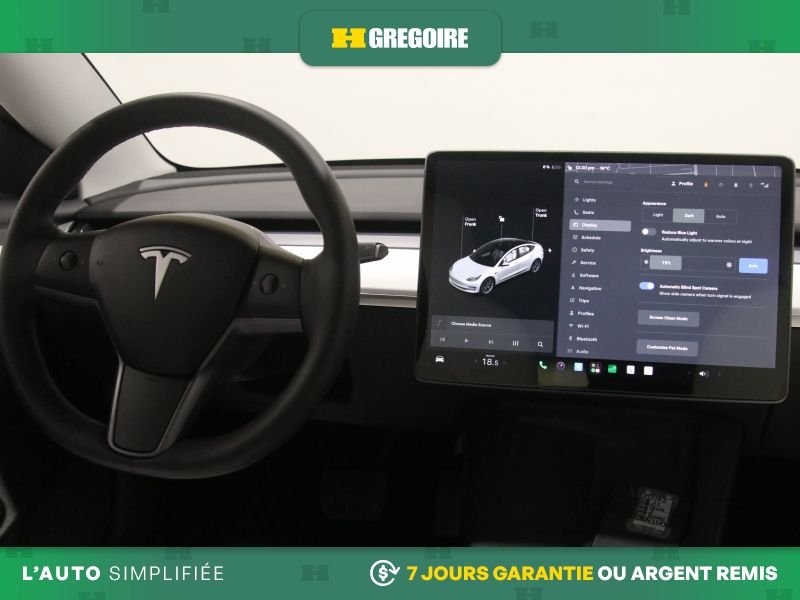2021 Tesla Model 3 White Laval - photo #17