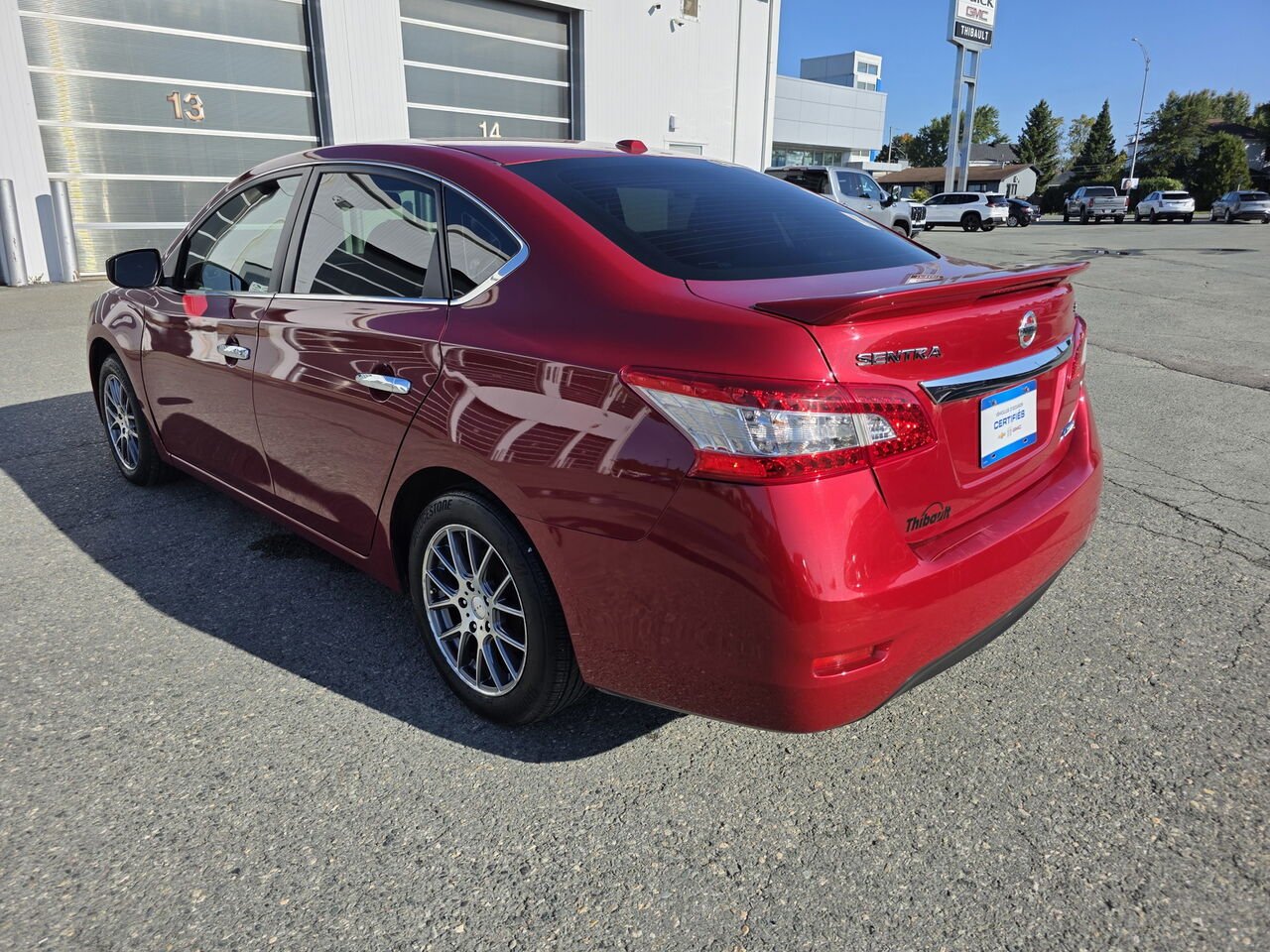 Nissan Sentra Berline 4 portes, CVT SV 2014 Rouge Rouyn-Noranda - photo #33