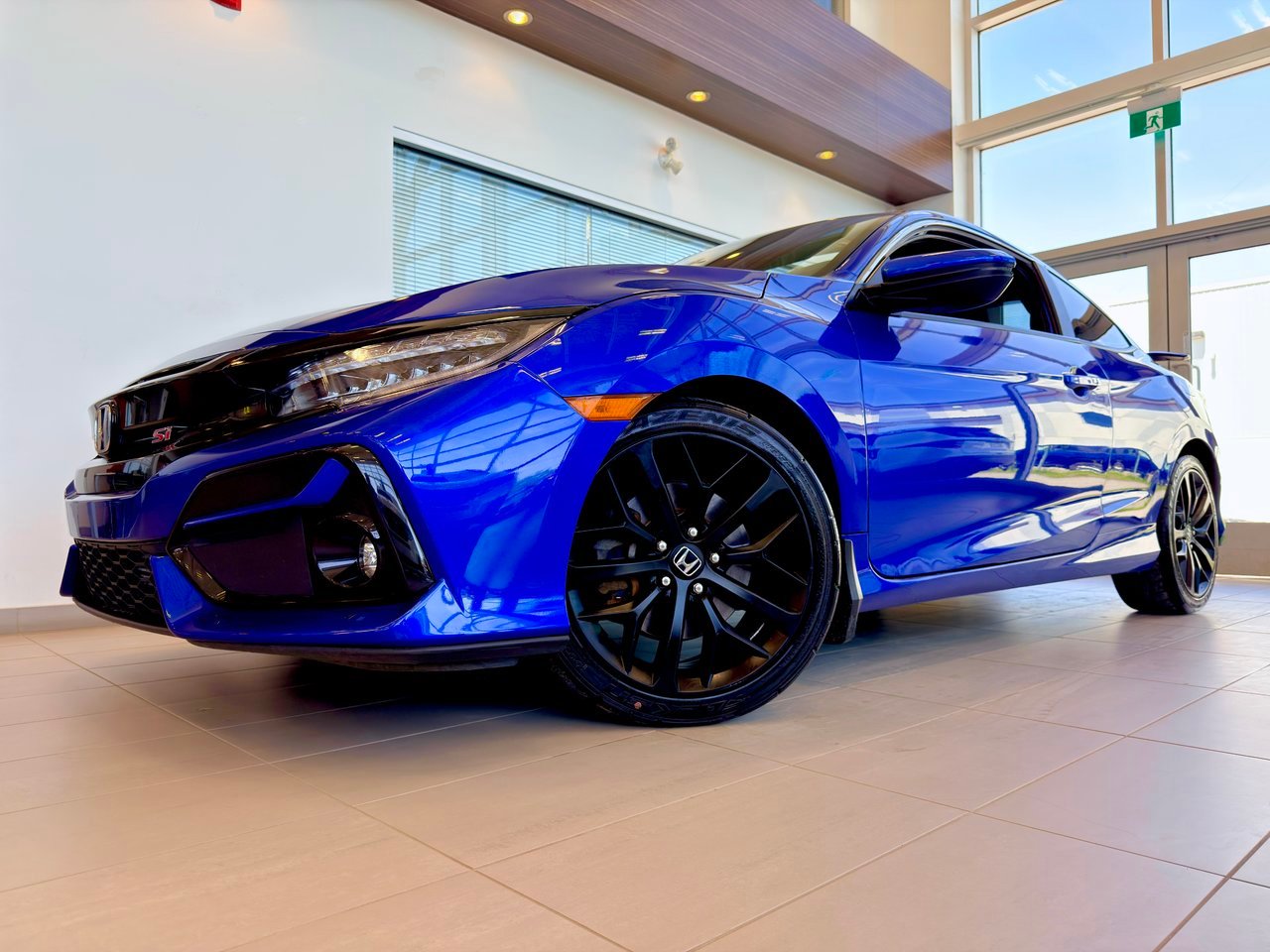 2020 Honda Civic Si Coupe Blue Notre-Dame-des-Prairies - photo #1