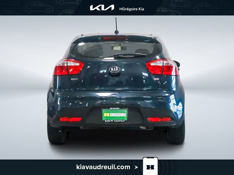 2014 Kia Rio Blue Saint-Eustache - photo #5