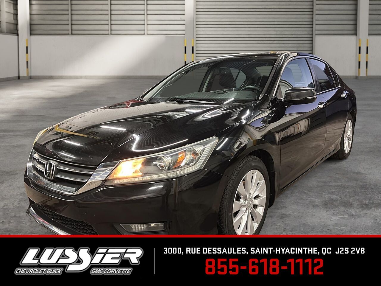 Black 2014 Honda Accord Sedan Front-Wheel Drive 