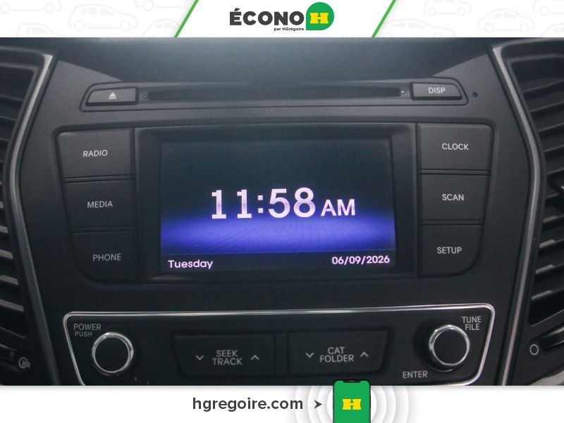 Hyundai Santa Fe 820004 | Premium GR ÉLEC A/C BLUETOOTH CAMÉRA MAGS 2018 Rouge Laval - photo #15