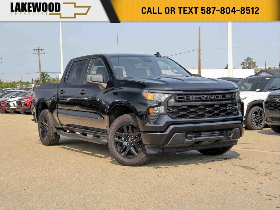 2024 Chevrolet Silverado 1500 Custom | Rear View Camera Black