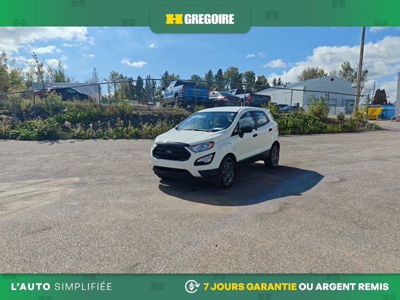 2020 Ford EcoSport White Laval - photo #2