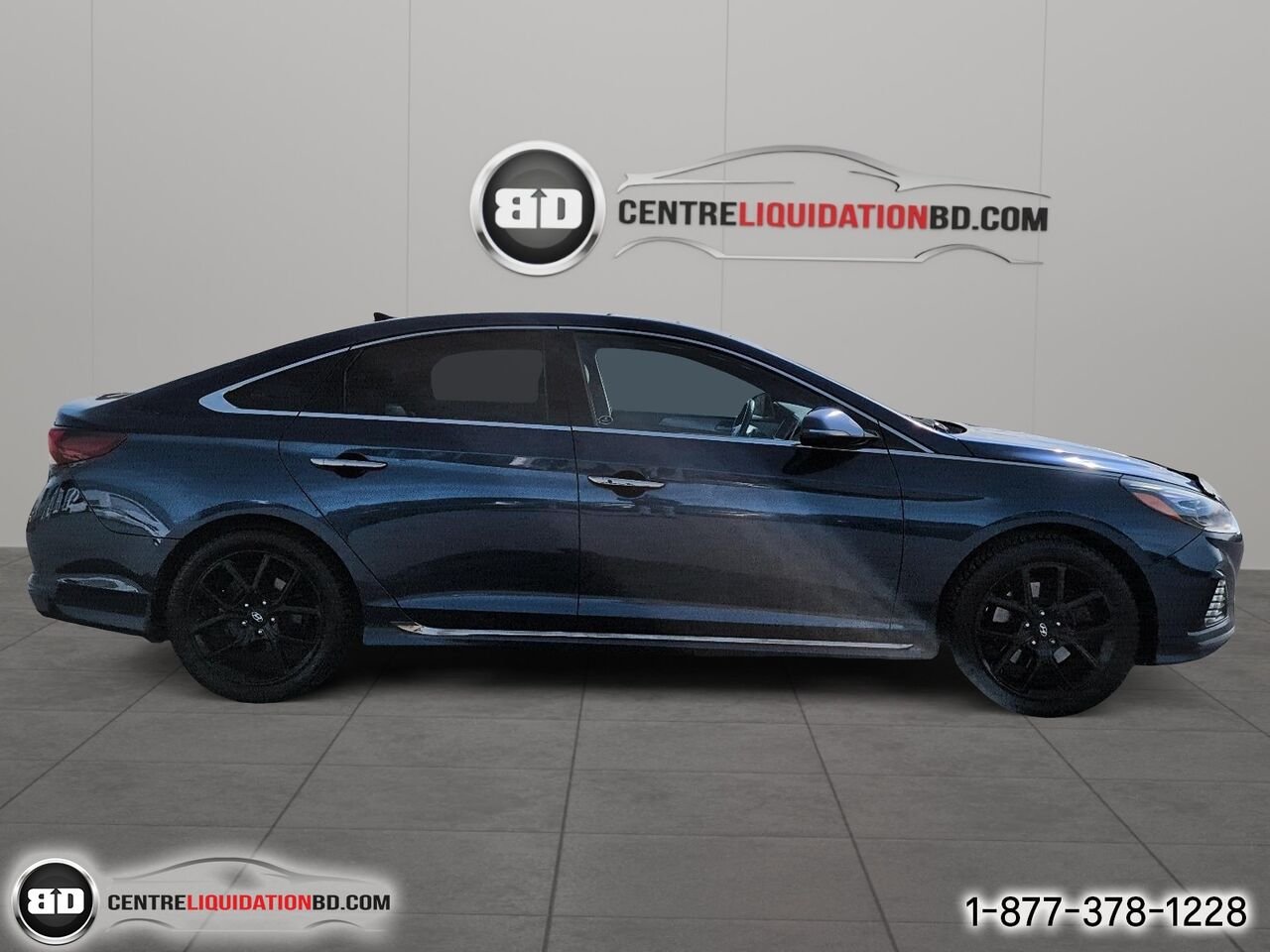 2018 Hyundai Sonata 2.0T Sport | BD0423 Blue Granby - photo #3