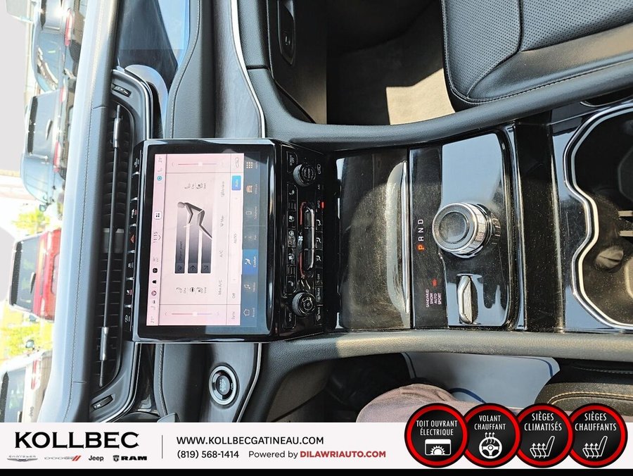 2023 JEEP GRAND CHEROKEE *** UN PROPRIO + CLEAN CARFAX + TOIT + NAV *** Black