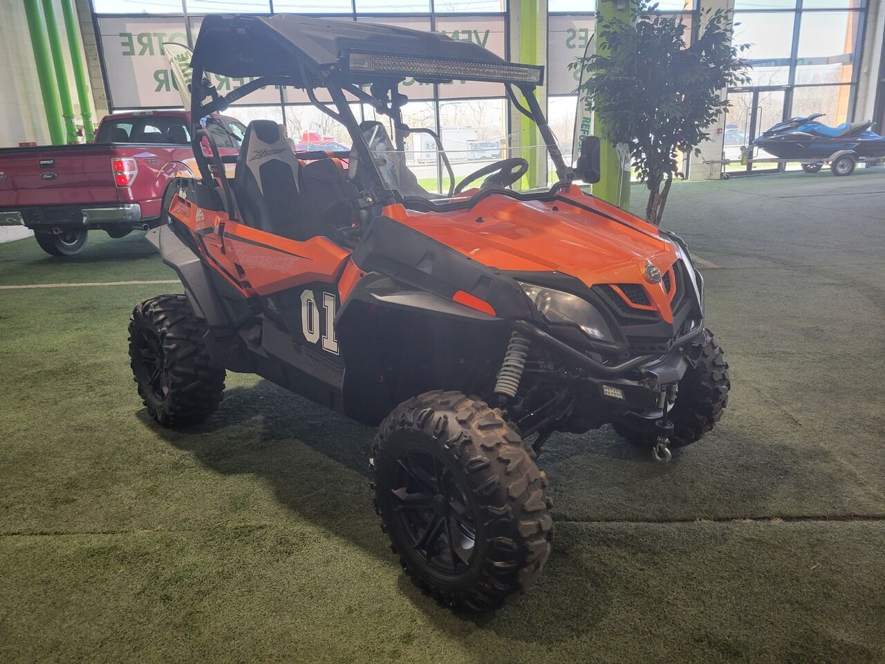 CFMOTO ZFORCE 2021 Orange Longueuil, - photo #8