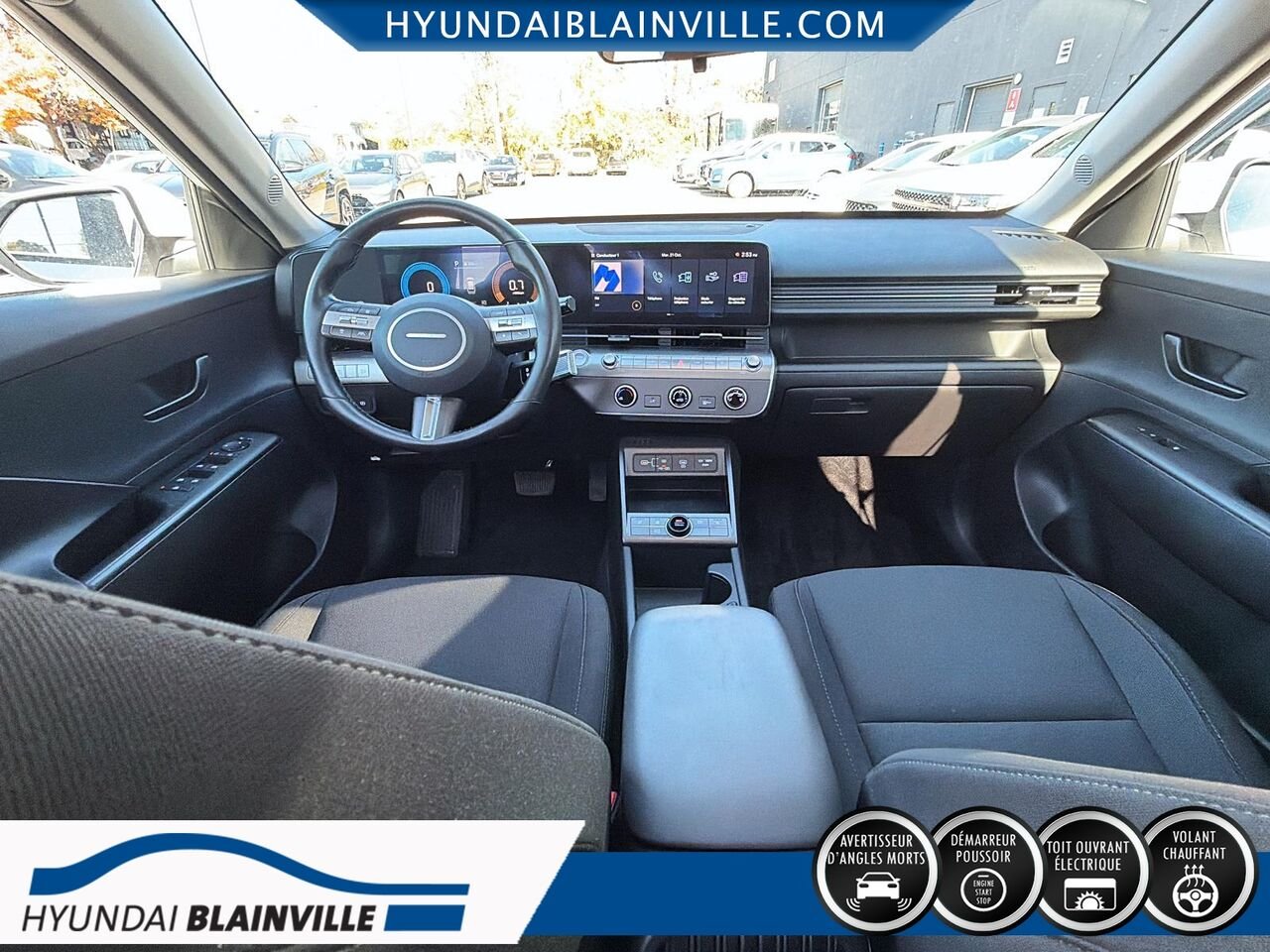 2025 Hyundai Kona White Blainville - photo #19